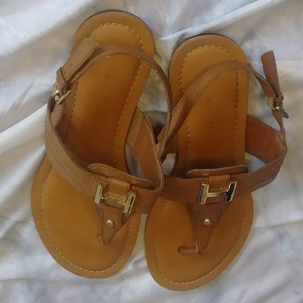 Tommy Hilfiger Sandals Sz 7.5 - Picture 2 of 3